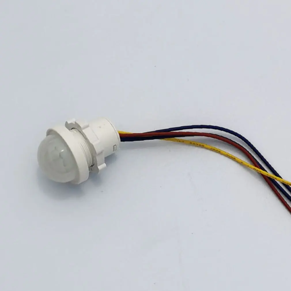 Detector de movimiento infrarrojo PIR para armario, interruptor de luz automático, 110V, 220V