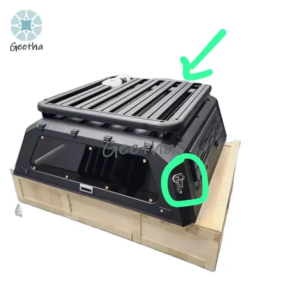 

tailored size Pickup truck HardTop cap easy installation aluminum Canopy for Toyota Tundra 5.7ft anti-rusted waterproof