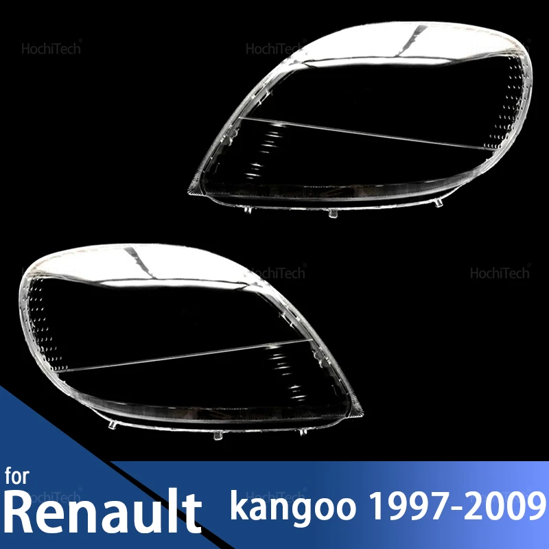 

For Renault Kangoo X76 FC KC 1997-2009 Auto Headlamp Cover Headlight Caps Lampshade Housing Lamp Shell Glass Lens
