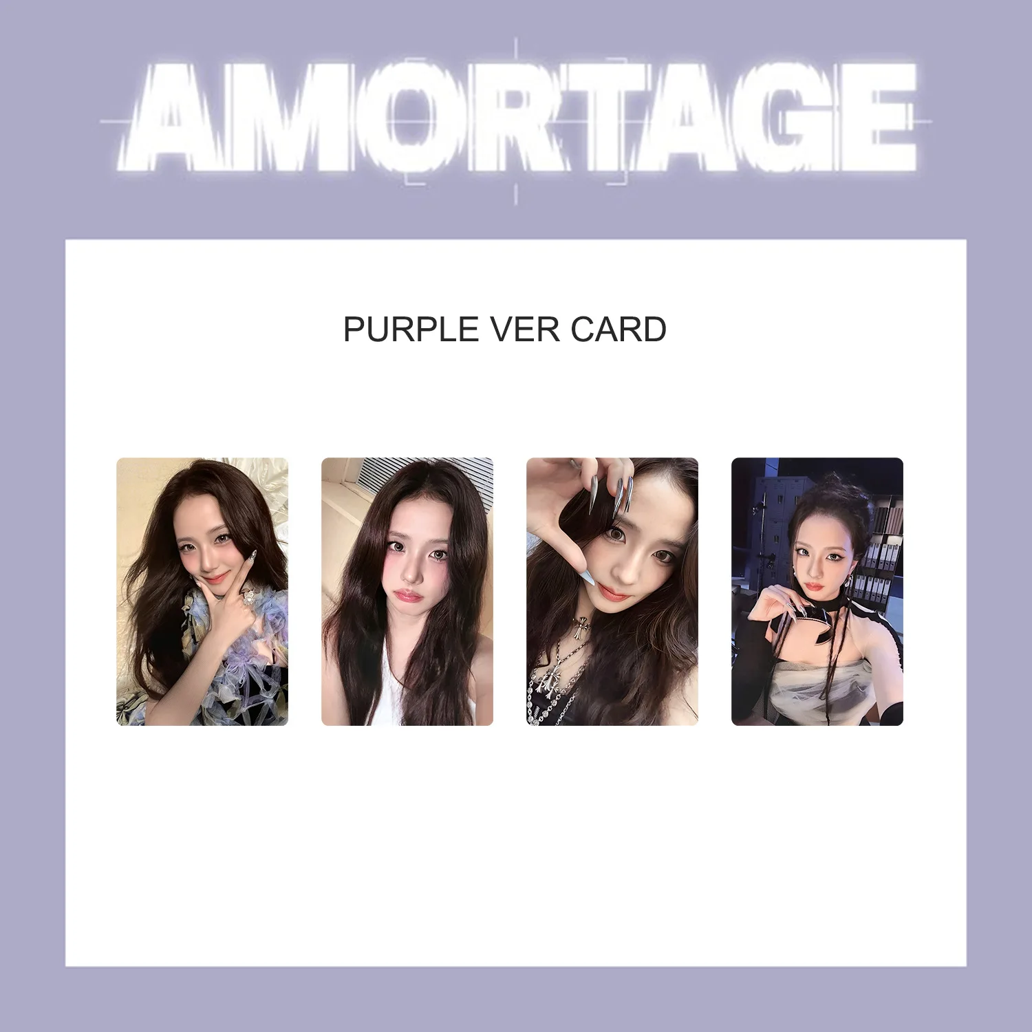 4pcs Selected Commemorative Small Cards Polaroid High-Definition Exquisite Small Cards With Commemorative Collection Value