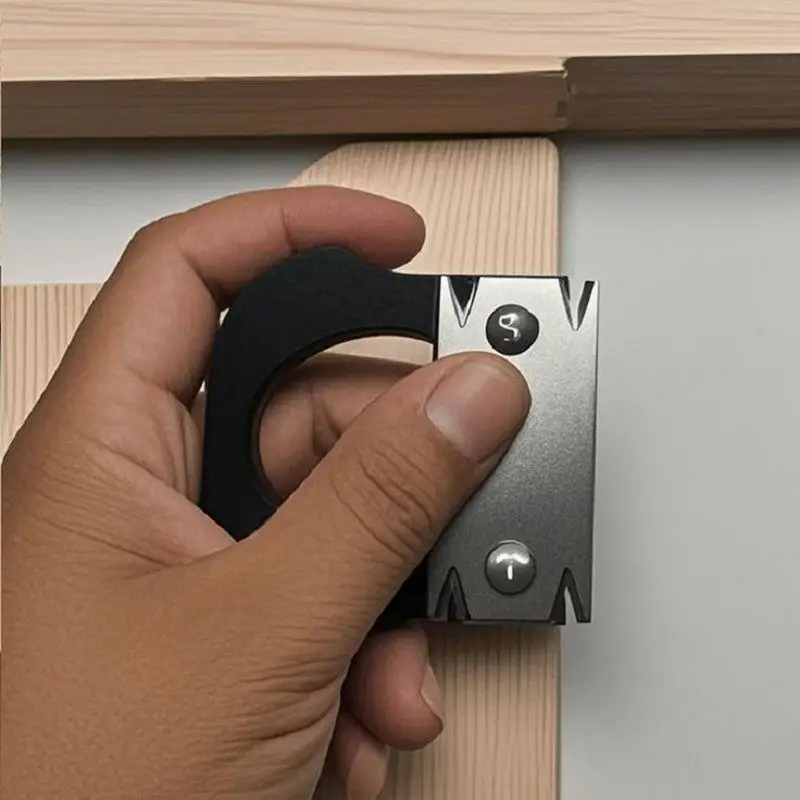 Edge Banding Cutter Hand Planer Deburring Tool Handheld Double Side Chamfering Scraper For ABS PVC Veneer Furniture Restoration