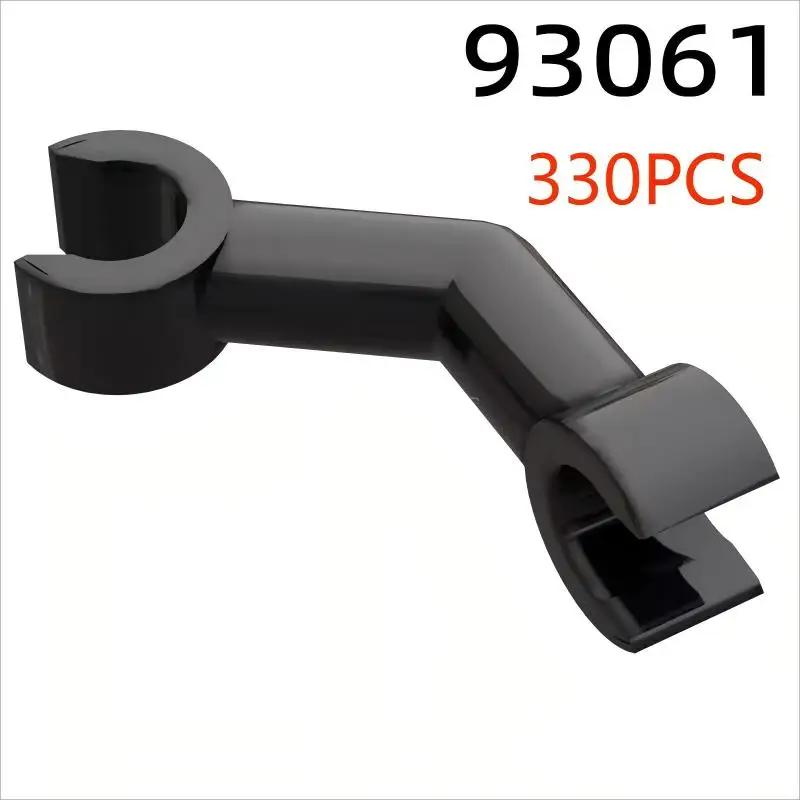 

Assembles Building Blocks 93061/26158 Bent With Clips Body Compatible Bricks Arm with Vertical 50g with 330PCS Toy Gifts