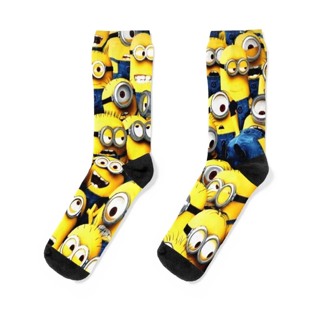 

MINIOMS TIME Socks floor valentine gift ideas designer brand sports stockings Ladies Socks Men's