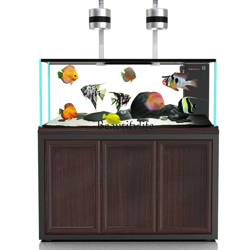 

LD33Super White Rain Drip Aquarium Ecological Bottom Filter Aquarium Medium and Large Streams