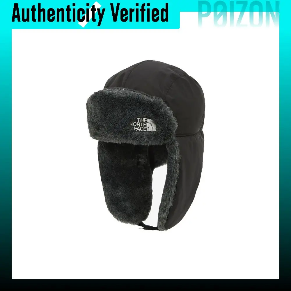 THE NORTH FACE Polyester Trapper Hats Unisex Black NE3CP61A