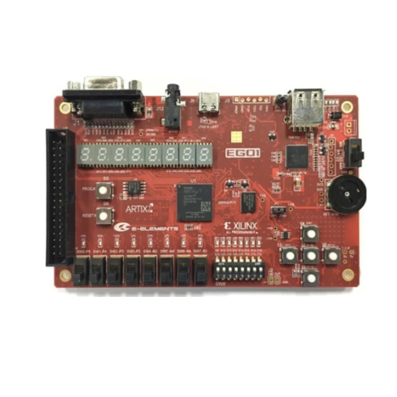 لوحة تطوير Xilinx Artix-7 FPGA EGO1 لوحة تعليمية منصة تجربية للجيب VIVADO #5