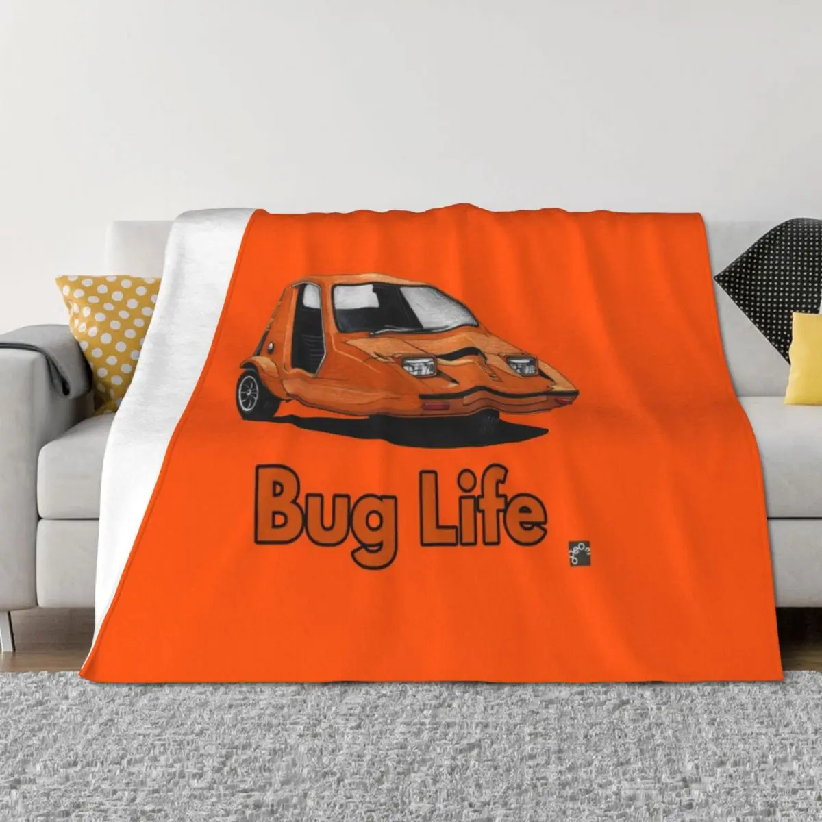 

Geo3Doodles Bug Life Doodle Throw Blanket For Baby heavy to sleep Personalized Gift Custom Blankets