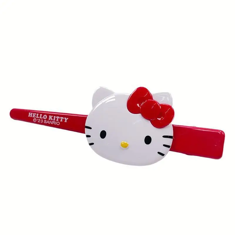 Hallo Kitty Linie lange Haars pange Sanrio Kawaii Anime Mädchen Haarschmuck süße süße Cartoon große Ente Schnabel Clip Flut Kind Geschenk