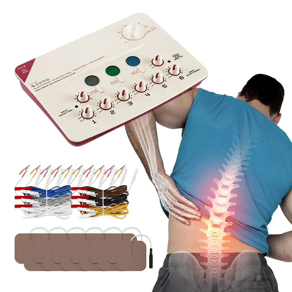 

EMS Electro Acupuncture Treatment Instrument Nerve and Muscle Stimulator Electroacupuncture Body Physiotherapy Massage Device