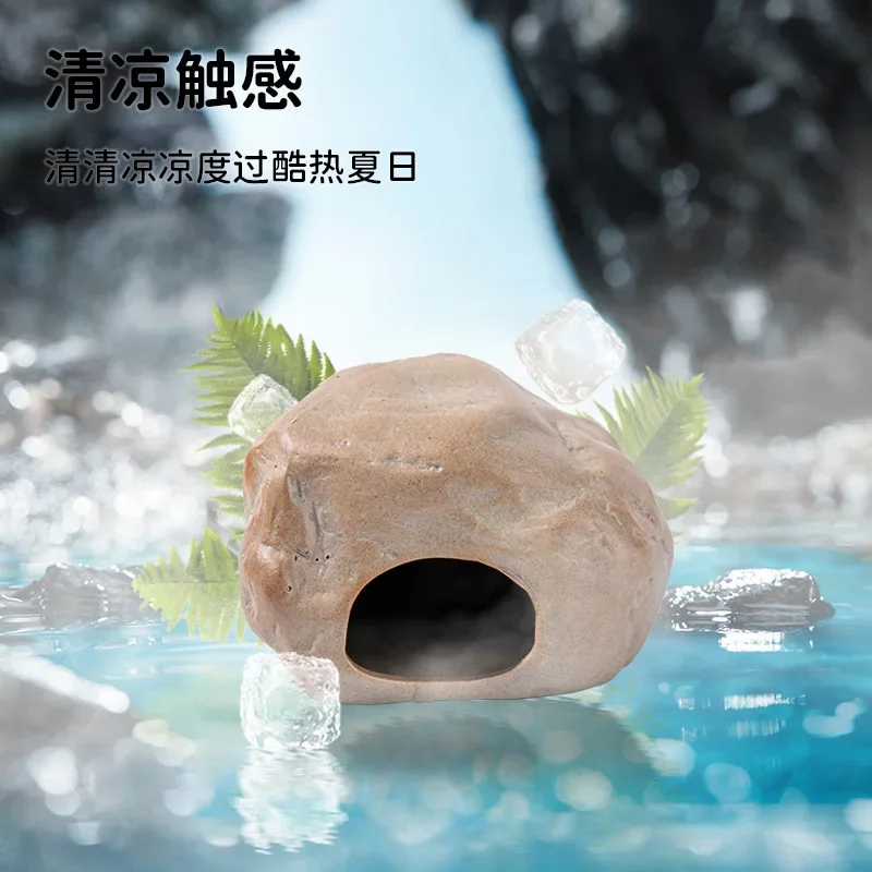 Hamster Stone Ceramic Nest Coarse Pottery Natural Landscape Landscaping Tunnel Dwarf Bear Sleeping Nest Escape Room