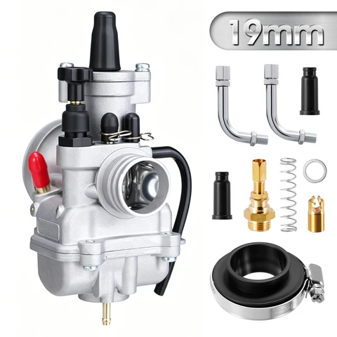 ZS MOTOS для карбюратора PWK PE 2011900 Polini Cp 19, карбюратор Polini 15/17,5/19/21/23/24 мм для мопеда 50cc 100cc Bali 50CC 2T