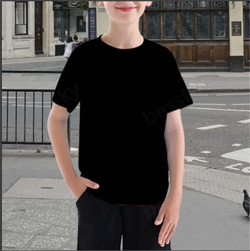 

Boys' raglan sleeves 3D solid color fashionable multi-color trendy top