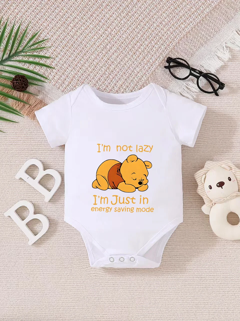 

Официально лицензированный детский комбинезон-боди Disney "Винни-Пух" Cozy Baby Triangle Onesie
