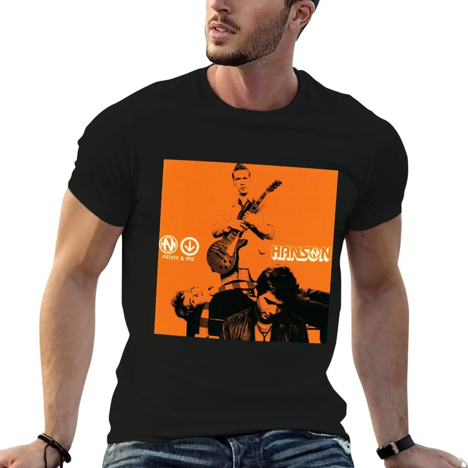 

Hanson penny me T-Shirt man t shirts for men casual man t shirts high quality luxury brand T-Shirt