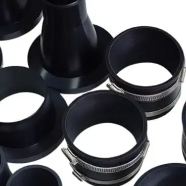Magnetic Quick Connect Dust Collection Kit 8pc Rubber Pipe Fitting Set With Clamps For 100mm Vacuum Adapter Tools
