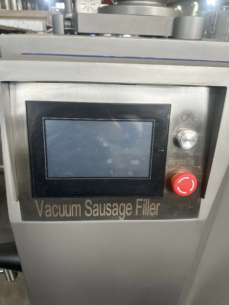 Automatic Vacuum Sausage Filler 304 Stainless Steel Enema Stuffing Machine High Efficiency Quantitative 500-6000kg/h Custom