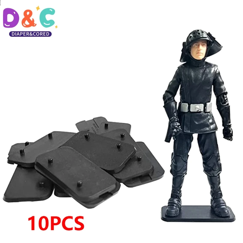 10 pezzi Base adatta per fumetti Vintage/moderni Action Figures accessori modello Display Base Toy