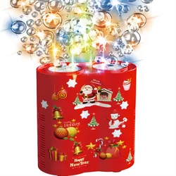 Double motor Fireworks bubble machine  blower on the ground electronic automatic landing Spring Festival gift New Year toys
