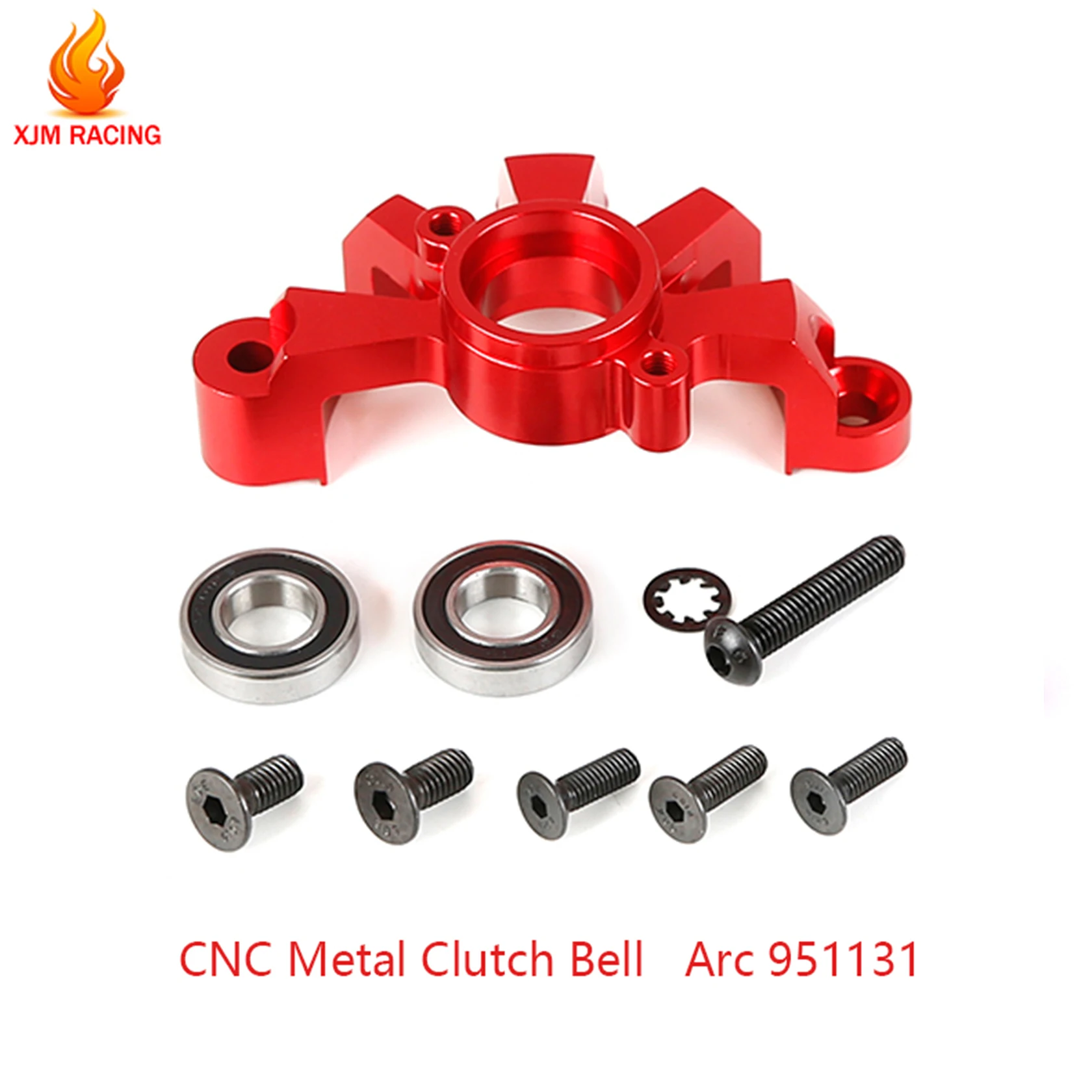 

CNC Metal Clutch Tripod Metal Clutch Bell Mount for Rc Car 1/5 HPI ROFUN BAHA KM Rovan Baja 5b 5t 5sc Toys Parts