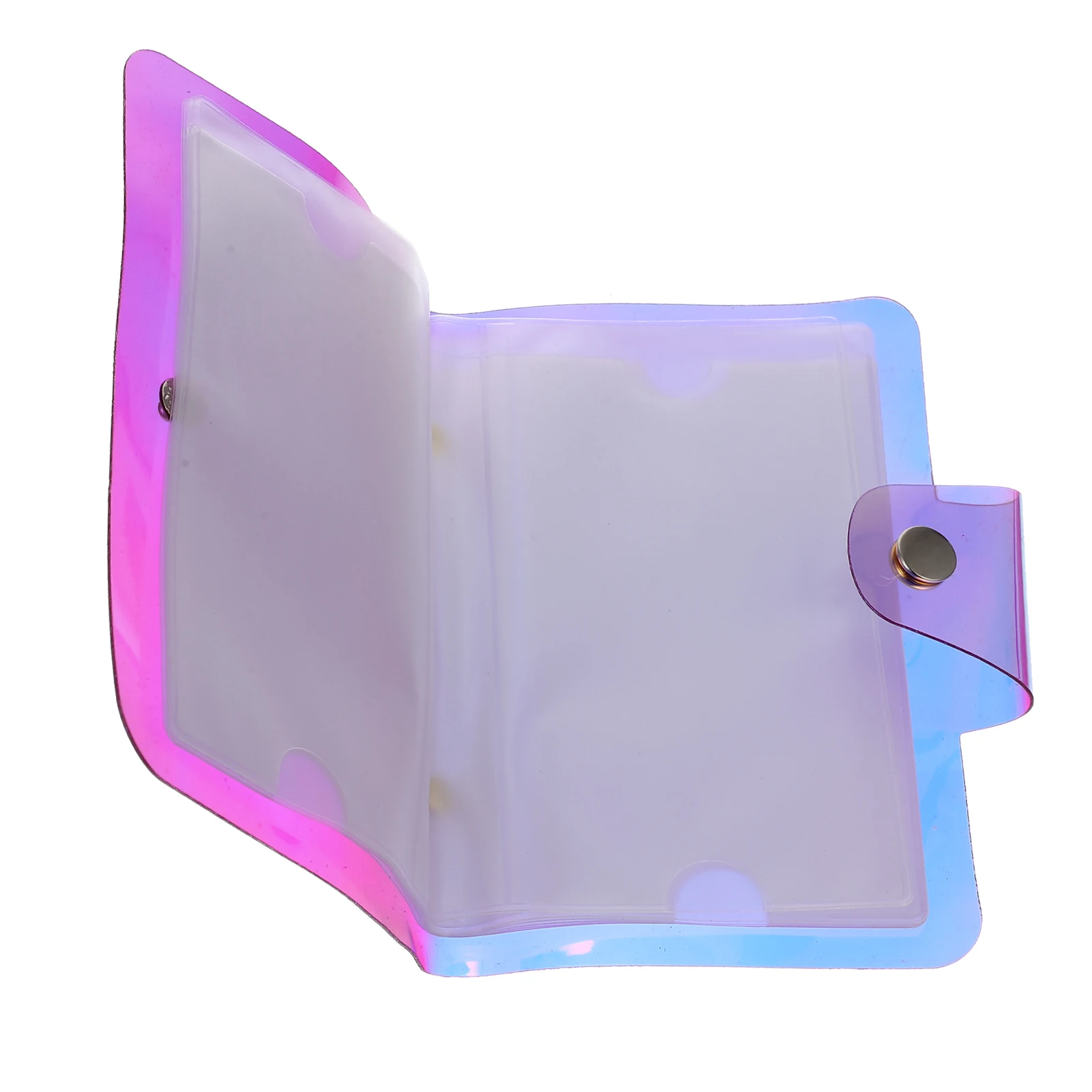 

Color Template Fashionable Nail Art Bag Stamp Holder Rectangle Protection Case The Pet Storage Snap Button Design for