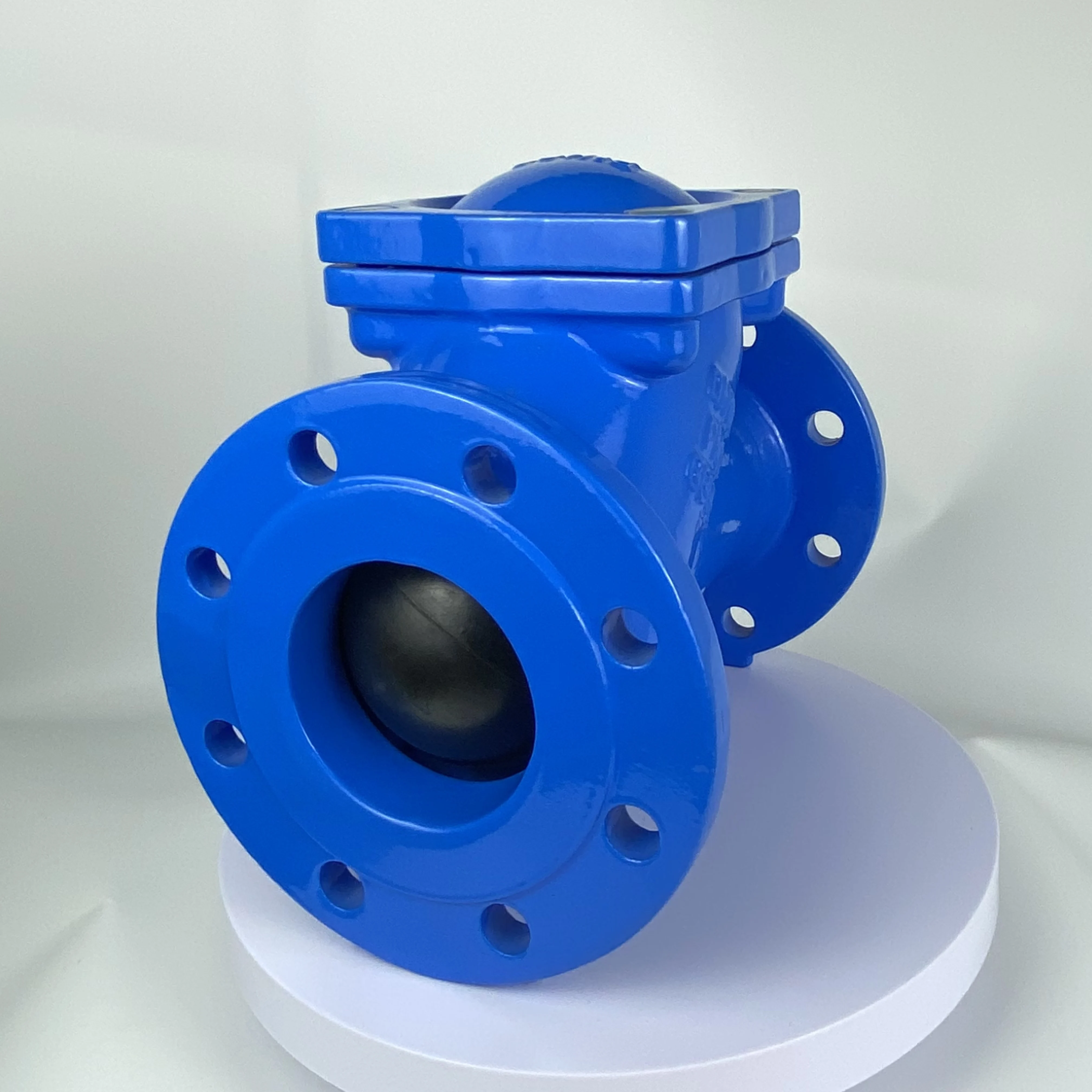 Chinese Factory Ductile Iron or Cast Iron Valve Body Flange Connected Ball Check Valve Check Valves for Water Treatment
