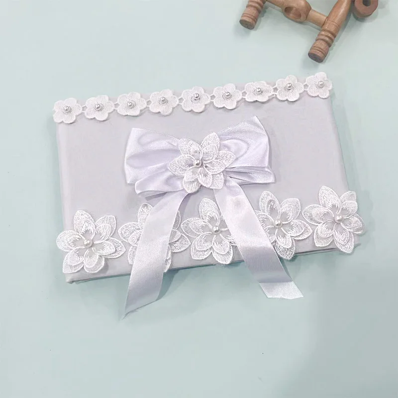 

Elegant Wedding Guest Book - Romantic Keepsake for Bride & Groom, Heartfelt Messages from Loved Ones