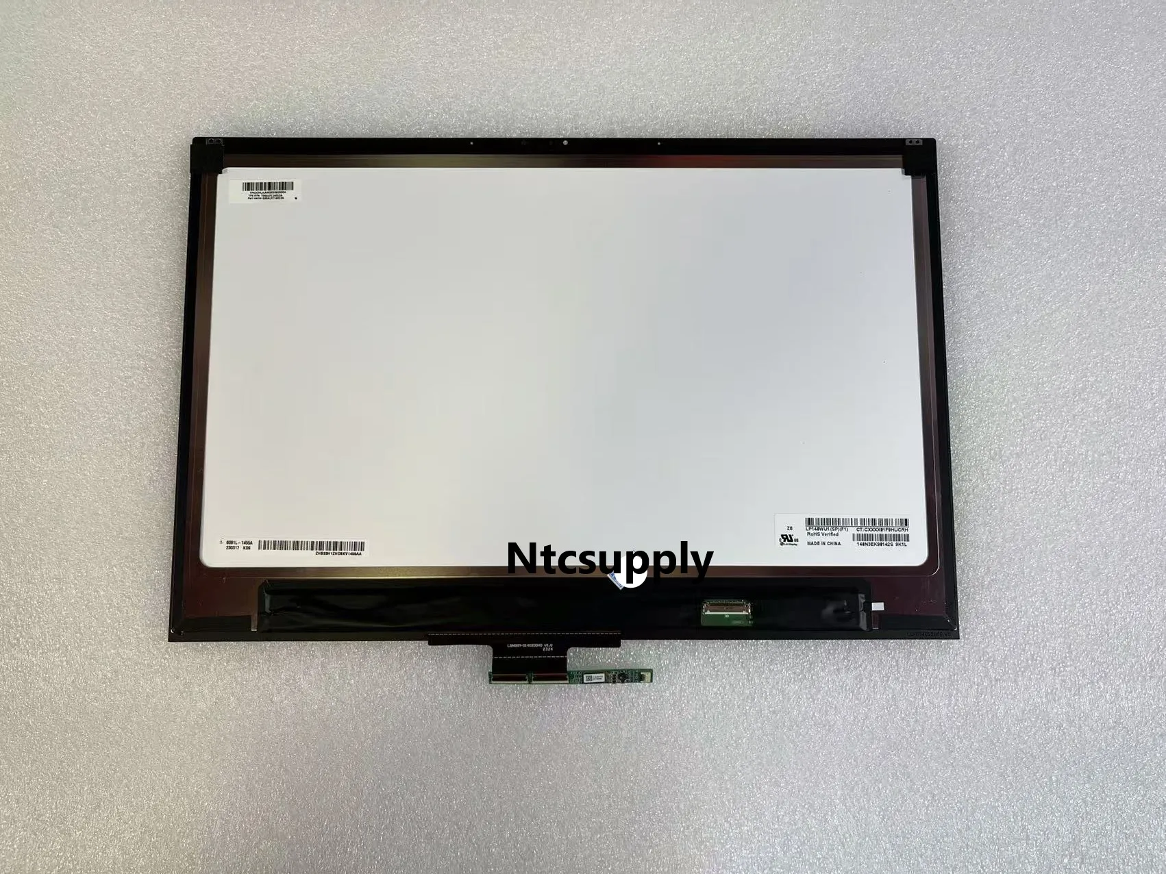 T09ALFC14012A For LG Gram 14T90R 1920X1200 InfraRed Camera Touchscreen Assembly