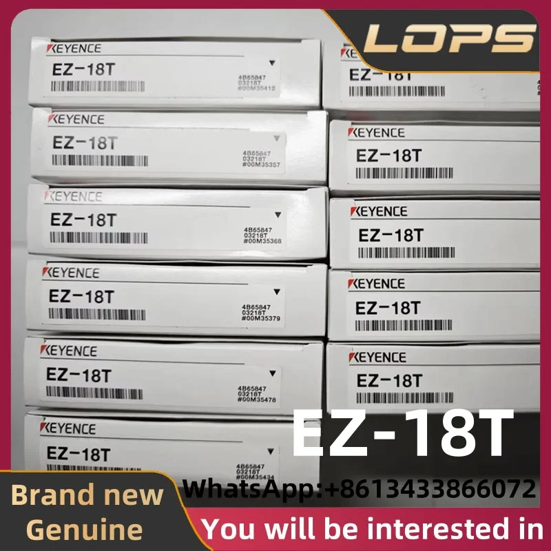 

EZ-18T Новый оригинальный датчик приближения KEYENCE, большое количество на складе, добро пожаловать на консультацию.