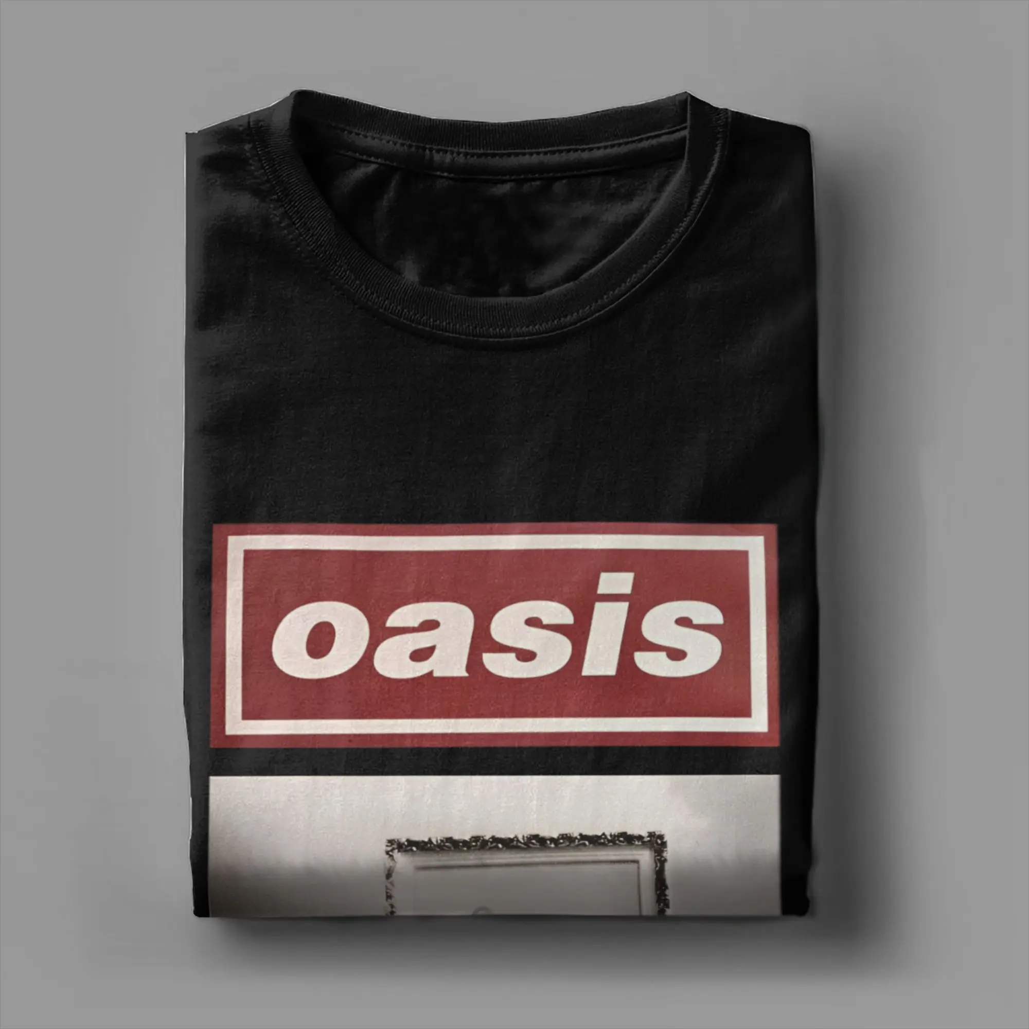 الجدة خمر O-واحة روك باند تي شيرت للرجال طاقم الرقبة 100% القطن تي شيرت قصيرة الأكمام تيز هدية عيد ميلاد الملابس