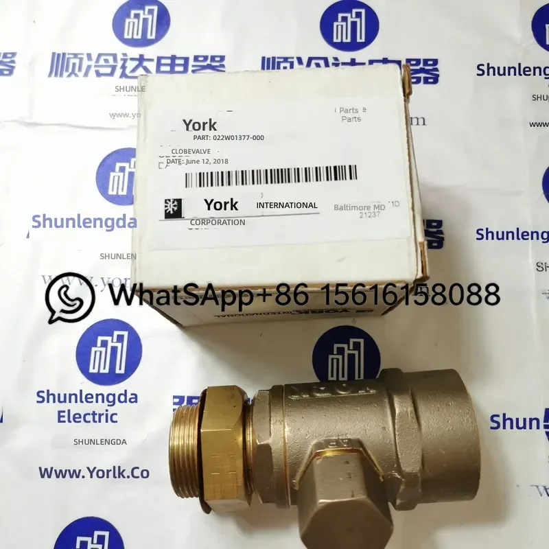 York Air Conditioner Copper Ball Valve 022W01377-000 02201377000 HVAC Refrigeration Parts Replacement Free Shipping