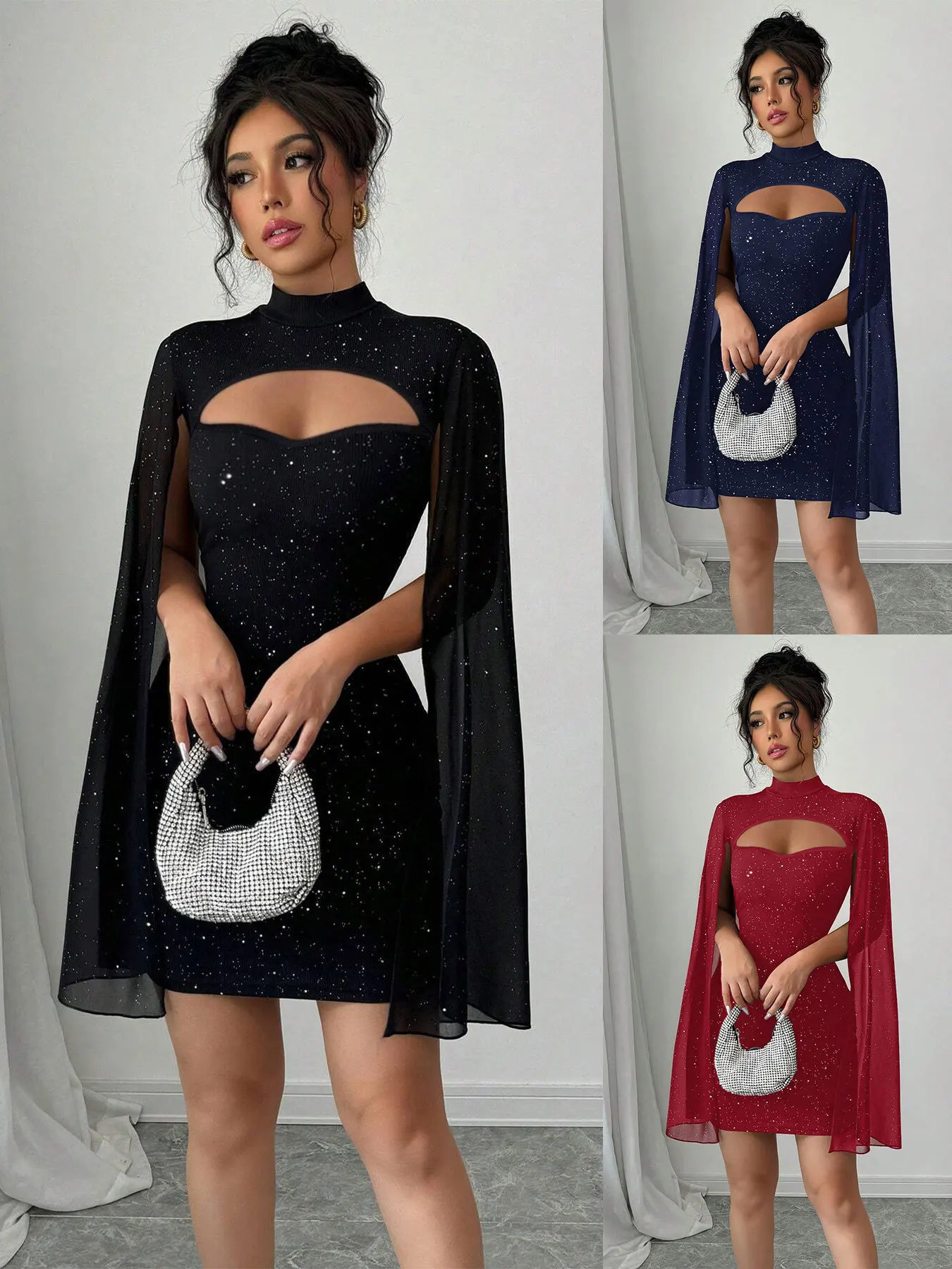 Damen-Design-Sensation Hochwertiges Bodycon-Kleid Frühherbst Neuer Stil Partykleid Elegant und Stilvoll Einteiliges Kleid