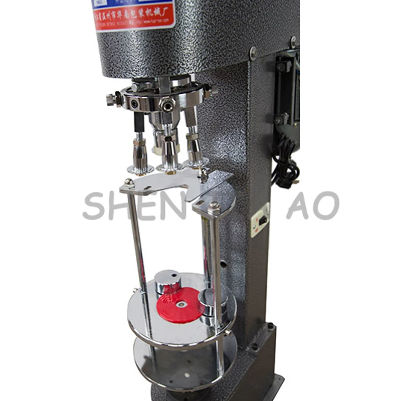 220V/370W Electric Bottle Cap Capping Sealing Machine SK-40B Single Head Capper Metal Aluminum Cover Locking Machine 1PC