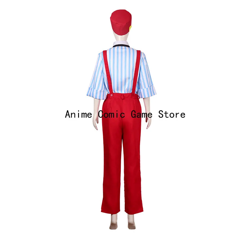 In Stock Kasane Tetoo Cosplay Hypnotist Cosplay Costume Wig  Anime Uniform Red Set Halloween Party Outfit for Women
