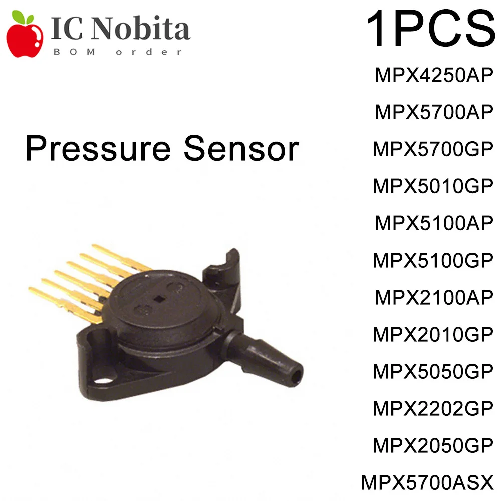 1PCS Pressure Sensor MPX4250AP MPX5700AP/GP MPX5010GP MPX5100AP/GP MPX2100AP MPX2010GP MPX5050GP MPX2202GP MPX2050GP MPX5700ASX