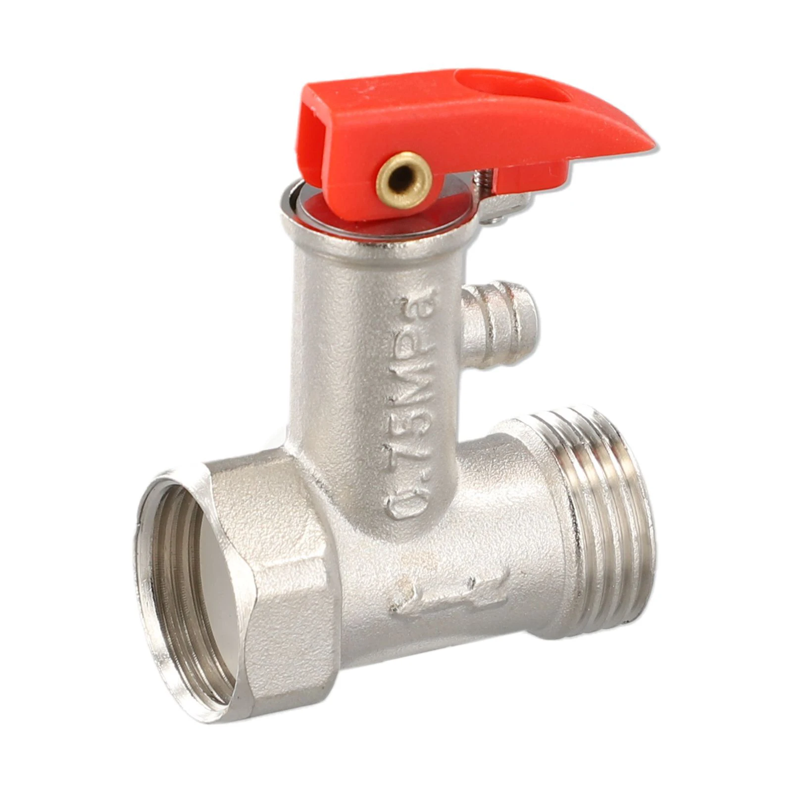 Electric Water Heater Safety Valve 1/2inch DN15 Brass Pressure Reducing Relief Valve For Water Heaters System 0.75mpa