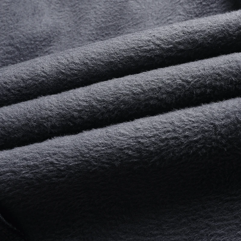 Winddichte Herren Formelle Arbeitshosen Dickes Thermofutter Entspannte Gerade Silhouette Mehrere Größen Geschäftsreise-Hosen – Detail 26