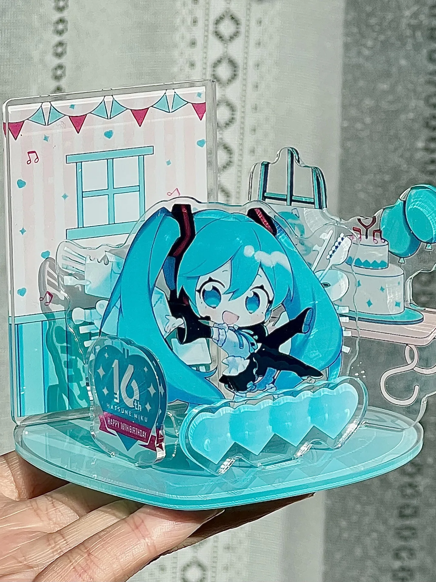 New Vocaloid Hatsune Miku Anime Figure Models Piapro Characters Kagamine Rin Len Kaito Meiko Anime Figue Acrylic Stand Models