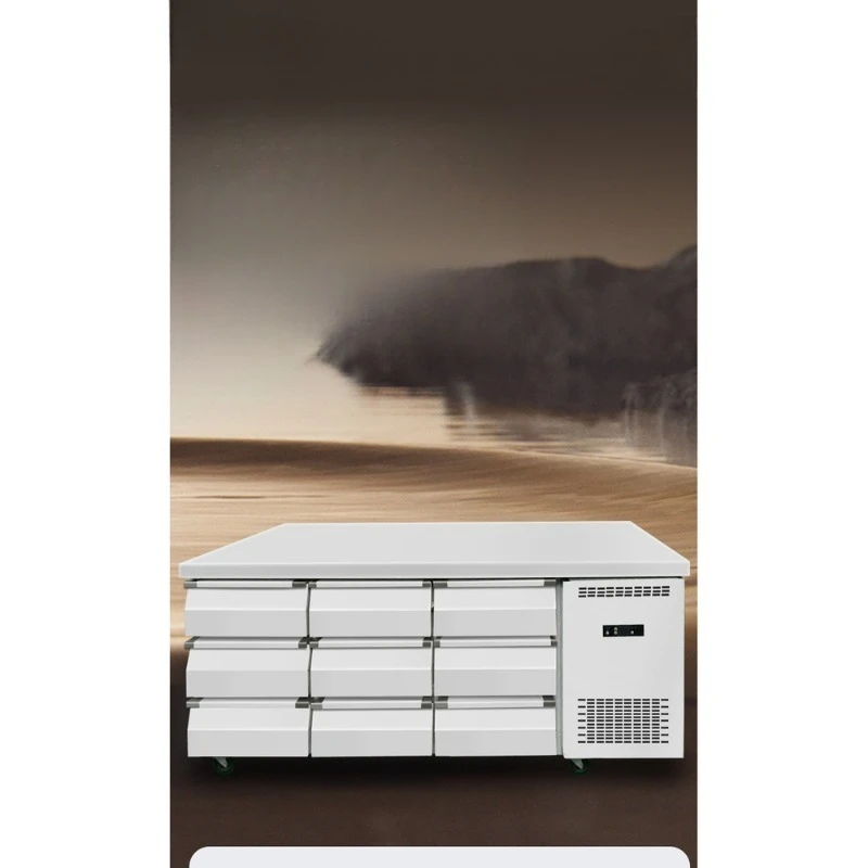 

Commercial air-cooled drawer-type freezer, air-cooled refrigerator drawer-type fresh-keeping workbench