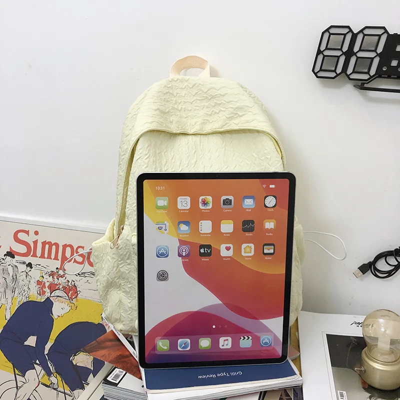 Mochila escolar para niños y niñas, morral de clase para madres y niños pequeños, sólido, bonito