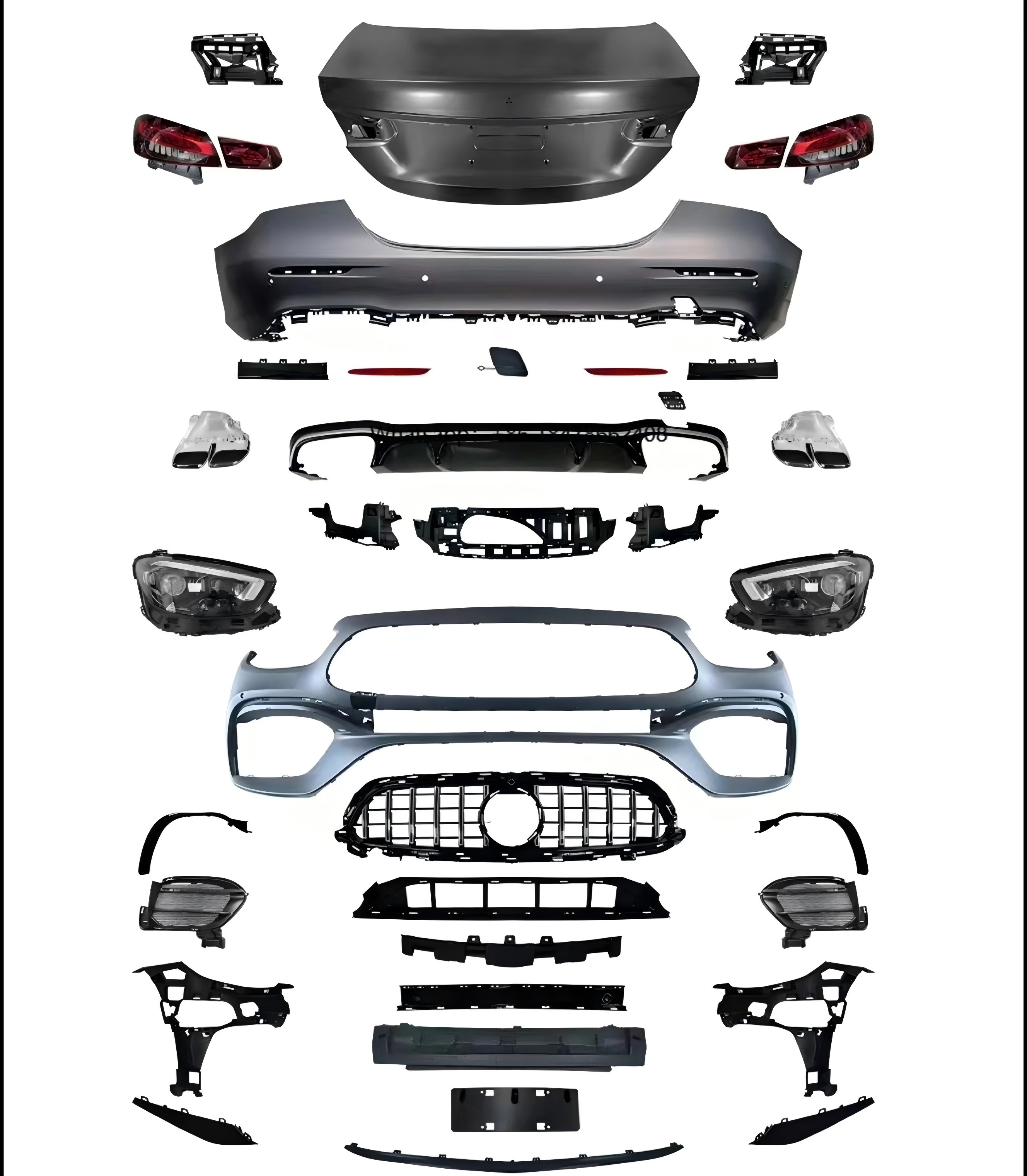 

Best Sale W213 E63 Bodykit Facelift for W213 15-20y Old Upgrade New E63 Plastic Car Auto Upgrade Body Kit