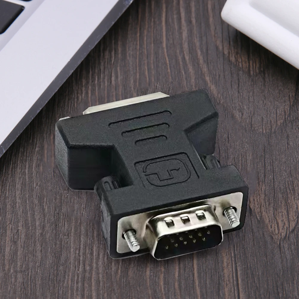 

DVI Female To VGA Male Adapter DVI-I 24+5 Port Converter Cable Extender Adapter Connector for Monitor Computer