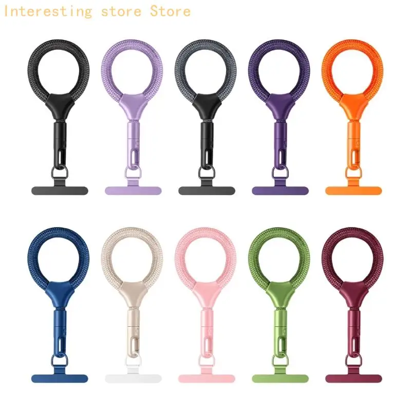 Thin 0.18Mm Metal Phone Holder Stretchable Finger Circle for Easy Hand Use 55KC