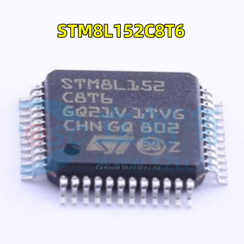 1-100 PCS/LOT New original genuine STM8L152C8T6 LQFP-48 8-bit microcontroller MCU chip microcontroller