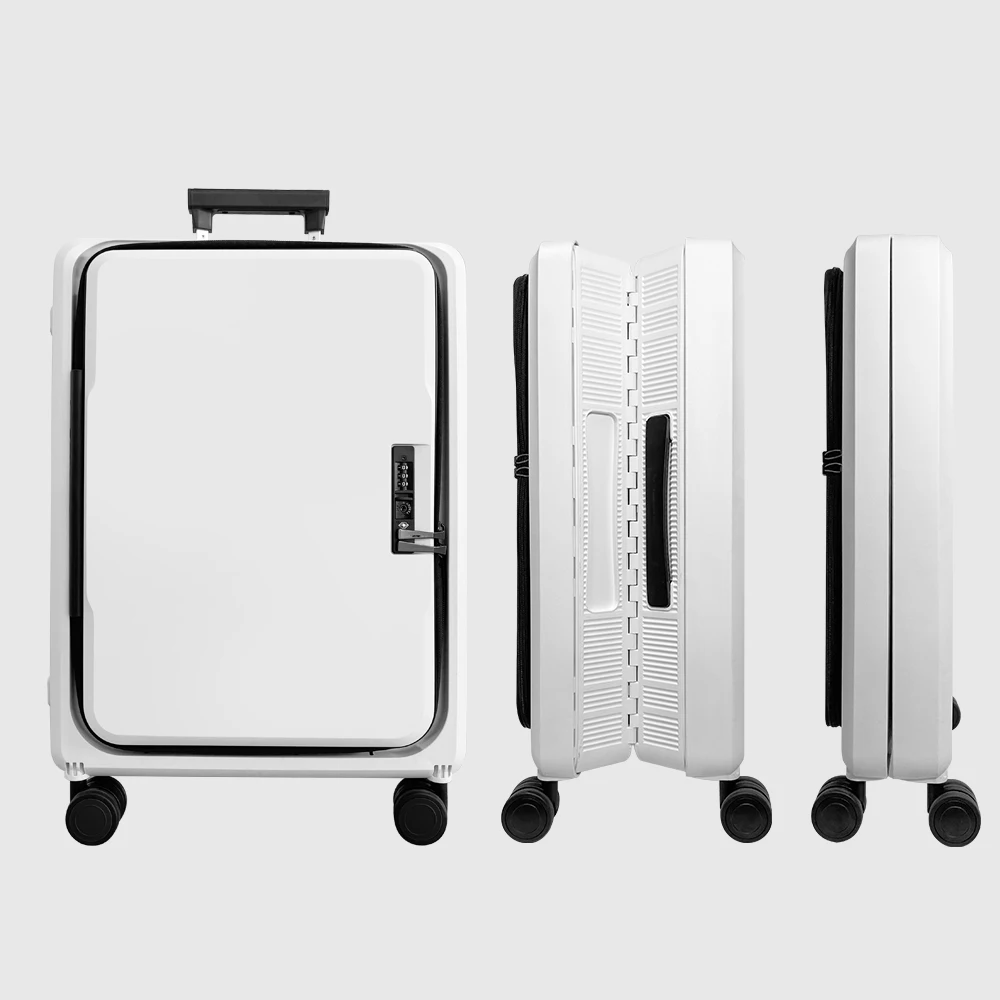 حاملة قابلة للطي مدمجة باللون الأسود والأبيض مع 10 سم