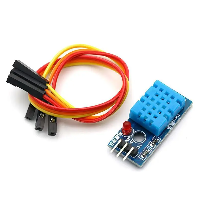 DHT11 Temperature Humidity Sensor Module – Compatible with Arduino for Weather Monitoring