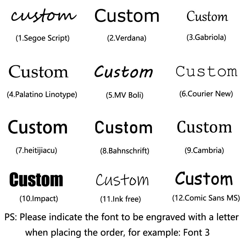 1pc Letter Customized Custom Laser Engrave Name LOGO Stainless Steel Rectangle Tag Name Blank Dog Tags  For DIY Jewelry Pendant