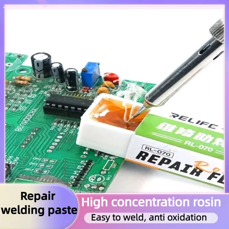 

2Pcs Repair Durability Rosin Solder Paste Soldering Tin Material Paste High Purity Rosin Soldering Flux Paste for Welding