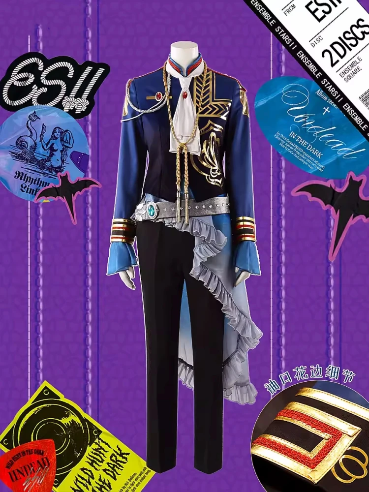 

Ensemble Stars Sakuma Rei/Hakaze Kaoru Cosplay Costume Anime Cool Costumes Women Men Role Play Clothing Halloween Suit Pre-sale