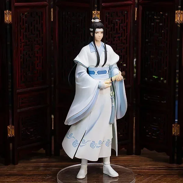 Genuine Mo Dao Zu Shi Wei Wuxian Lan Wangji Figures Anime Model Dolls Pvc Statue Collection Figurines Kids Toys Gift Decoration