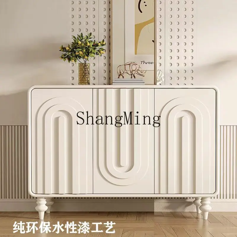 

CL Cream Style Shoe Cabinet Entry Entrance Light Luxury Restaurant Simple Modern Bedroom Storage Cabinet